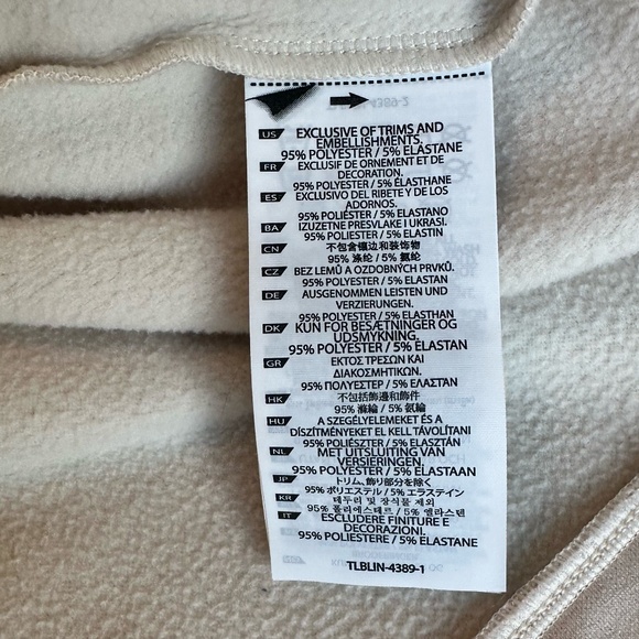 5.11 Women's Fleece Lined Pullover Crew Neck Kangaroo Pocket Cream Size Large - Picture 10 of 13